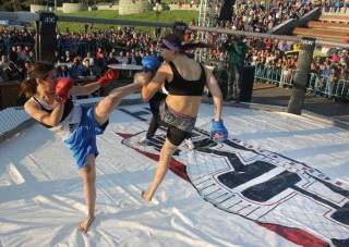 Открытый чемпионат по смешанным единоборствам прошёл в Павлодаре