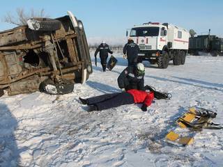 Около тысячи спасателей приняли участие в учениях в Павлодаре