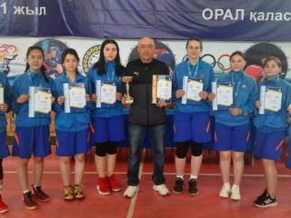 Актогайские баскеболистки стали серебряными призерами «Алтын доп» в Уральске