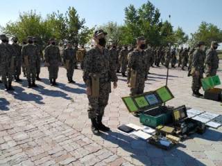 В Павлодаре стартовали полевые учения подразделений радиохимзащиты