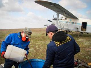 В Павлодарской области началась авиаобработка поймы Иртыша против гнуса