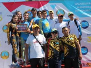 В Павлодаре прошли соревнования по пожарно-прикладному спорту