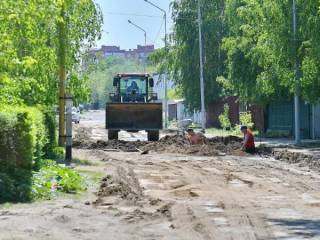 Впервые с асфальтом: в Павлодаре благоустраивают окраины