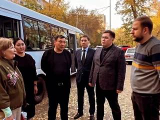 В ходе рабочего объезда Павлодара аким города Хасар Хабылбеков проверил асфальтирование дорог