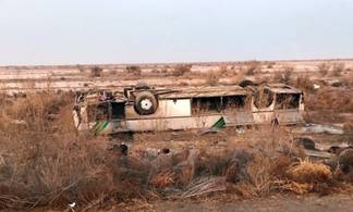 8 погибших и 29 пострадавших – под Кызылордой опрокинулся автобус с нефтяниками