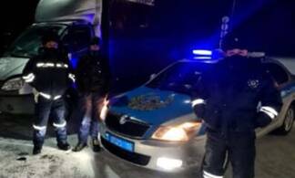 Водитель-иностранец поблагодарил полицейских Павлодарской области