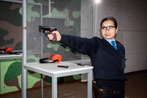 Экибастузских женщин-полицейских снова признали лучшими стрелками