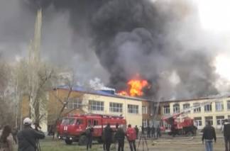 Капремонт в школе Экибастуза обернулся пожаром