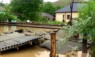 Проливной дождь привел к наводнению в Туркестанской области