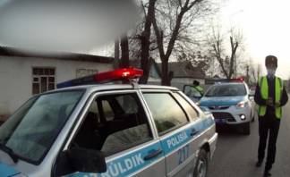 Водитель протащил полицейского на двери автомобиля больше 30 м