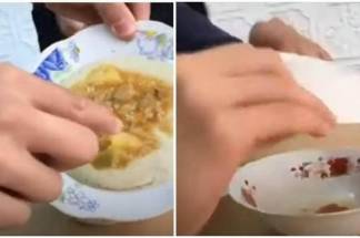 Это не муляж, это еда! Студенты Павлодарского колледжа возмутились качеством бесплатных обедов в столовой