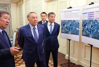 А.Есимов представил Президенту информацию о ходе проведения EXPO 2017