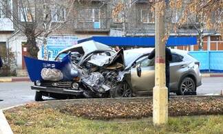 В Щучинске водитель Лексуса на смерть сбил двух полицейских