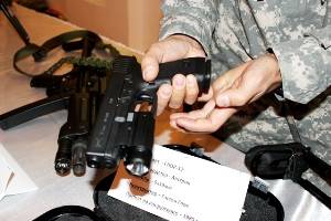В Павлодаре открылась выставка оружия