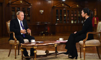 Полная версия интервью Нурсултана Назарбаева китайскому телеканалу CCTV