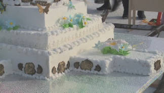 70-килограммовый торт испекли на Масленицу в Павлодарской области
