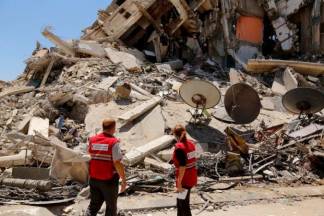 Из-за бомбардировок сектора Газа погибли врачи Красного полумесяца