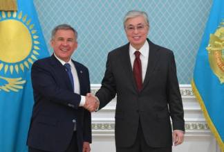 Президент Касым-Жомарт Токаев встретился с Главой Татарстана Рустамом Миннихановым