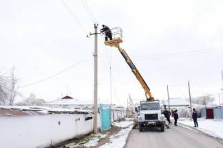 Восстановление электричества в Туркестанской области продолжается до сих пор
