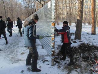 Жителям Усть-Каменогорска удалось отстоять землю возле школы