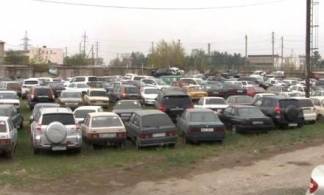 Официальные штрафстоянки в Павлодаре переполнены