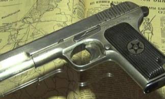 Легендарный пистолет хранится в музее воинской славы в Павлодаре