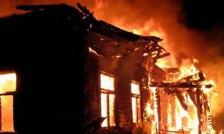 Пожар вспыхнул в дачном массиве в Петропавловске