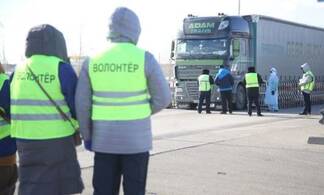 Павлодарские осужденные приехали на блокпост помочь полицейским