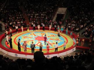 Бесплатный поход в цирк устроили Алматинским детям