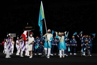 Казахстанские спортсмены приняли участие в церемонии открытия Паралимпийских игр