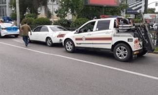 Водитель сбил четырех пешеходов в Алматы