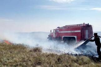 В ДЧС Павлодарской области прокомментировали ситуацию со степными пожарами