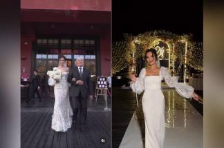Айжан БАЙЗАКОВА наконец-то вышла замуж и официально зарегистрировала свои отношения с супругом
