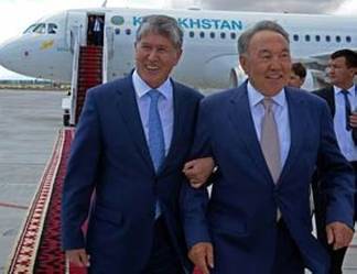 Назарбаев прибыл в Кыргызстан с рабочим визитом