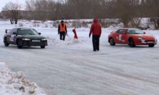 Зимние дуэльные автогонки состоялись в Павлодаре