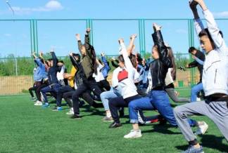 В Павлодарской области у горожан набирает популярность общественный челлендж «Aula fit»