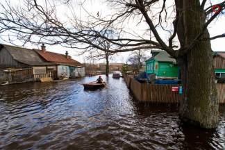 Еще одно село пострадало от паводков в Павлодарской области