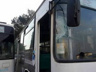 Водители двух автобусов устроили гонки в Павлодаре