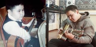 Imanbek умилил подписчиков трогательным фото с гитарой