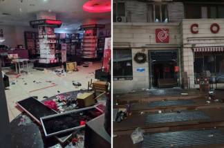 Мародеры в Алматы разграбили магазины, банки и офисы