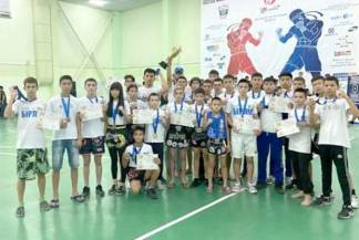 Наша сборная по муай-тай завоевала 27 медалей на турнире в Шымкенте