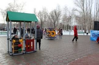 Парк имени Гагарина презентовали павлодарцам в День Независимости РК