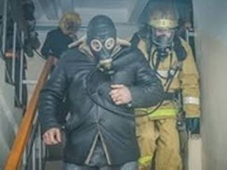 Из-за пожара в Павлодаре были эвакуированы 35 человек
