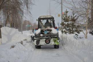 Рекордное количество снега выпало за ночь в СКО