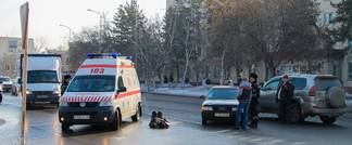 Иномарка сбила пенсионера на «зебре» в Павлодаре