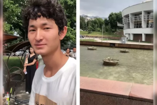 Спасшего девушек из фонтана в Алматы парня представят к награде