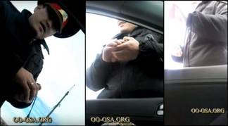 Водитель снял на видео спор с дорожным полицейским в Павлодаре