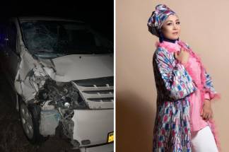 Во время беспорядков певица Индира Расылхан попала в жуткую аварию