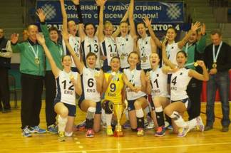 Волейболистки из Павлодара стали обладательницами кубка Казахстана